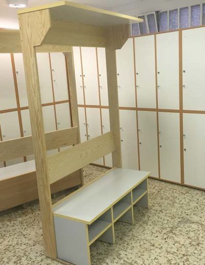 Ebanista Equipamiento Deportivo taquillas
